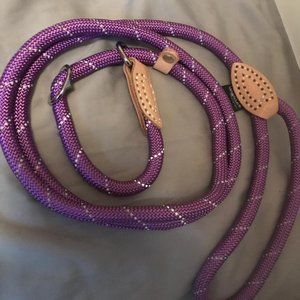 Leash Small NEW!! Purple has extra loop makes for easy walking